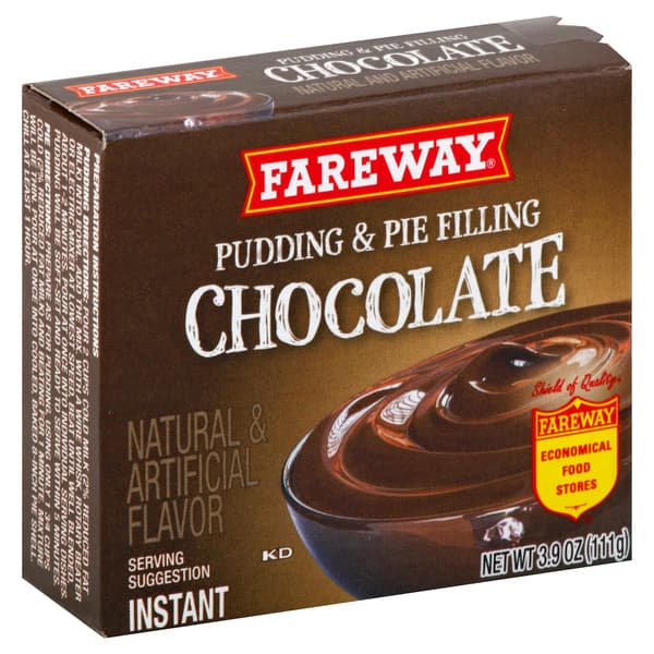 Fareway Instant Chocolate Pudding