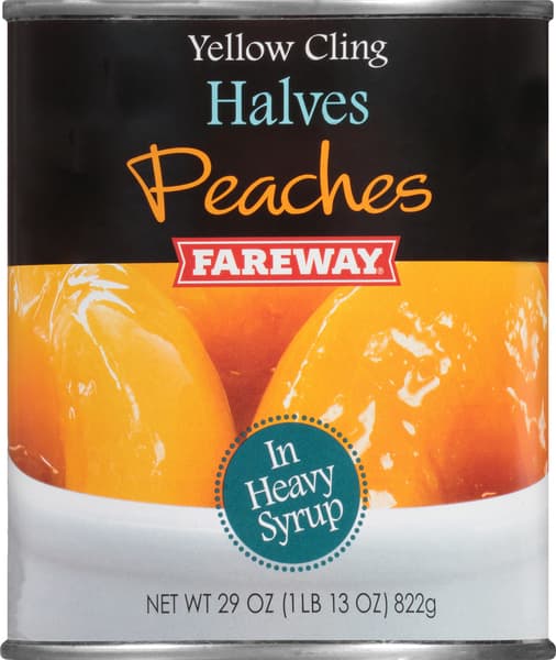 Fareway Peach Halves In Syrup