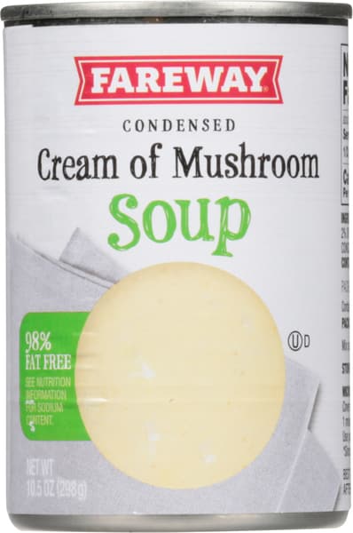 Fareway Fat Free Cream Of Mushroom