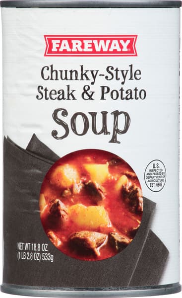 Fareway Chunky-Style Steak & Potato Soup