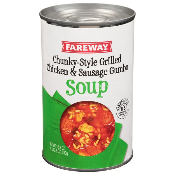 Fareway Chunky Chicken & Sausage Gumbo