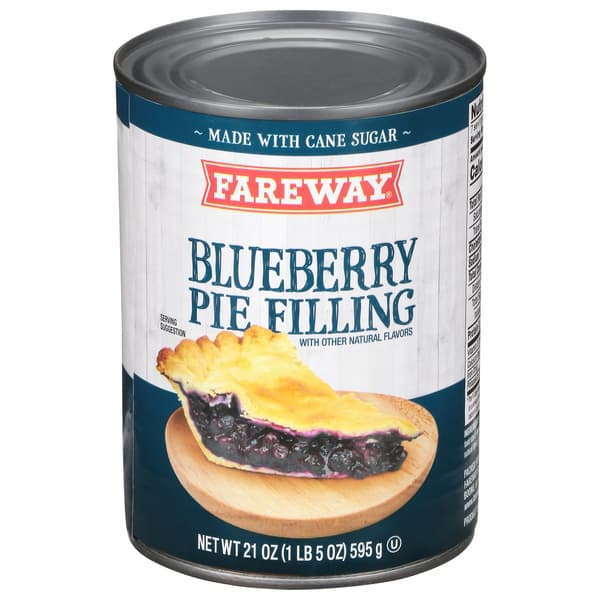 Fareway Blueberry Pie Filling