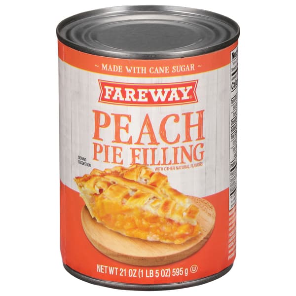 Fareway Peach Pie Filling