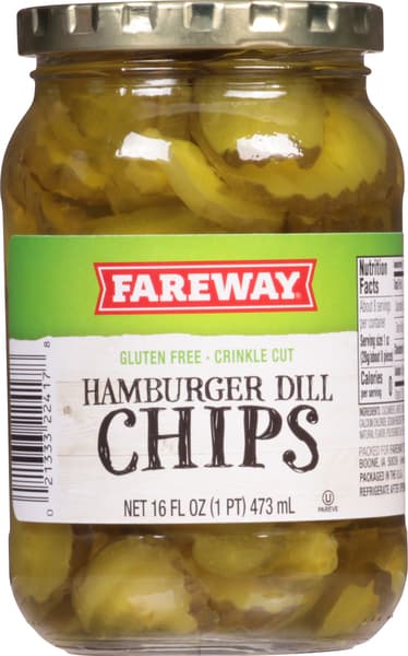 Fareway Hamburger Dill Chips