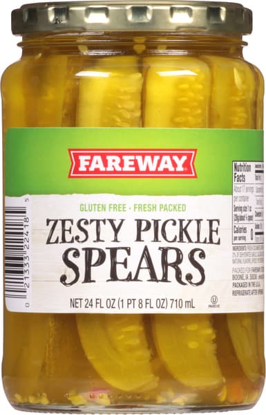 Fareway Zesty Kosher Dill Spears