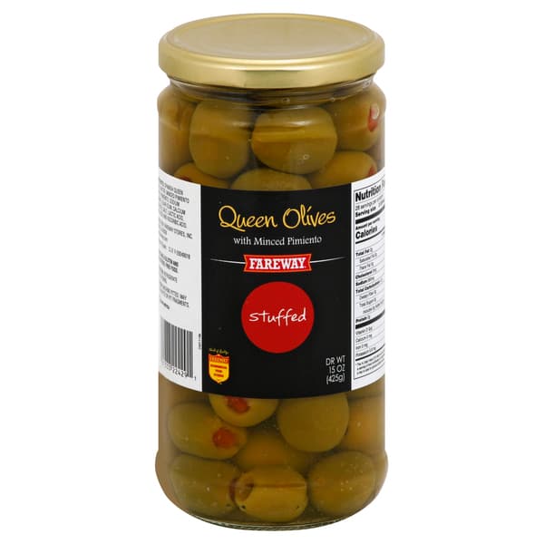 Fareway Stuffed Queen Olives With Pimiento