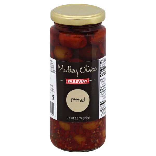 Fareway Medley Olives Pitted