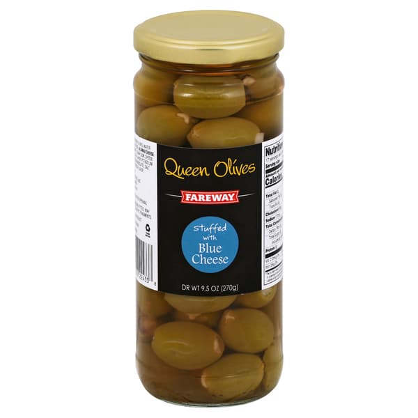 Fareway Queen Olives Stuffed With Blue Cheese