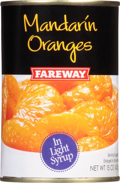Fareway Mandarin Oranges In Light Syrup