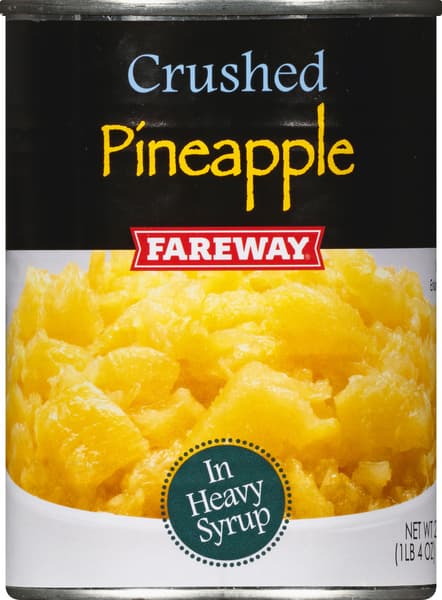Fareway Crushed Pineapple In Syrup