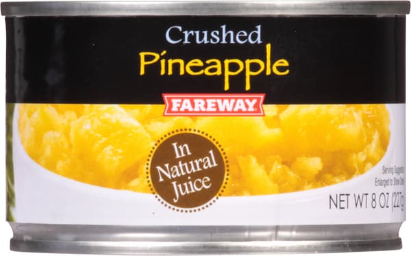 Fareway Crushed Pineapple In Juice