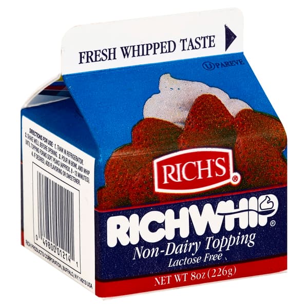 Rich Whip Cream Topping