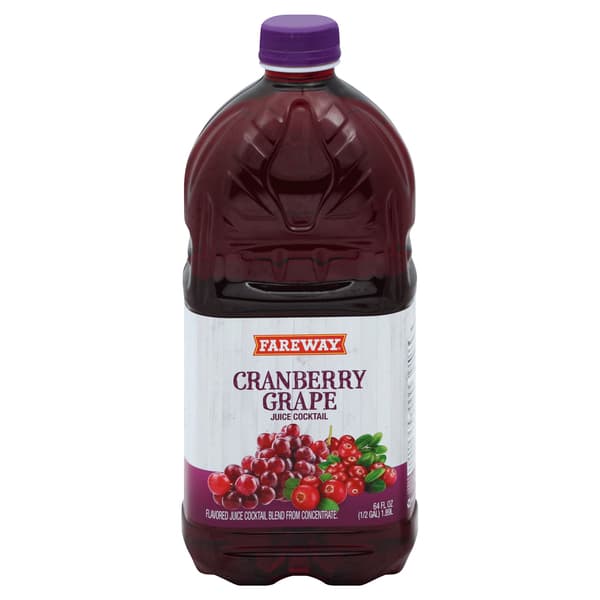 Fareway Cranberry Grape Juice Cocktail