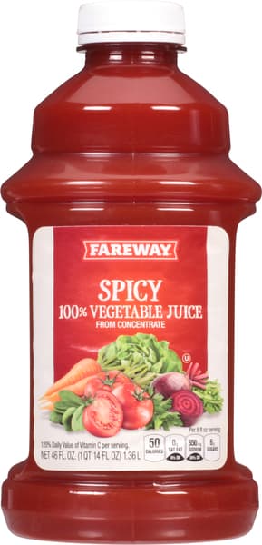 Fareway Spicy Vegetable Juice