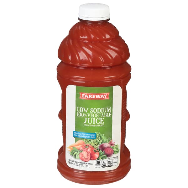 Fareway Low Sodium Vegetable Juice