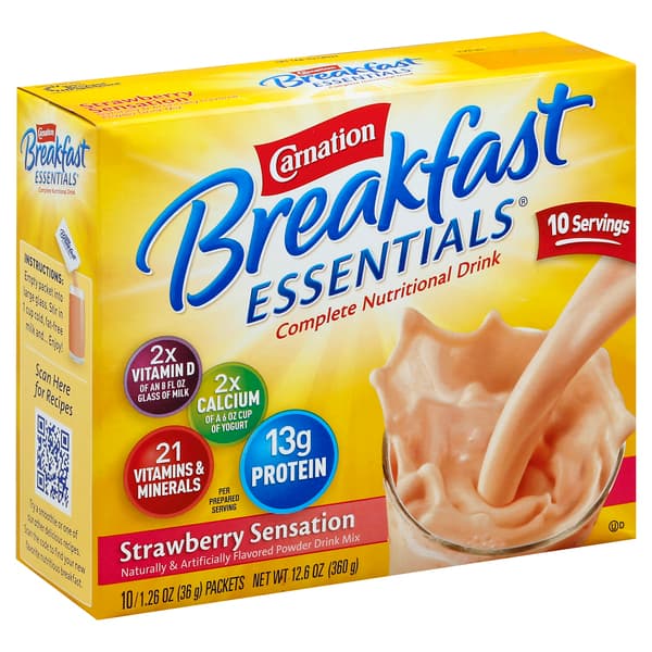 Carnation Breakfast Essentials Strawberry