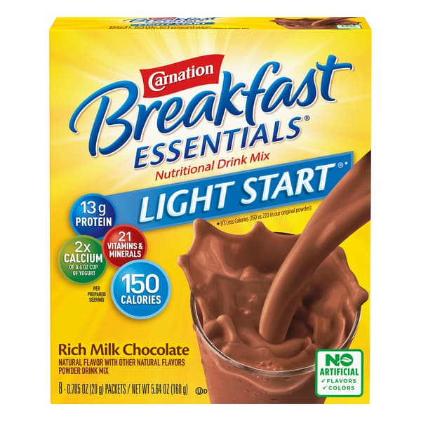 Carnation Breakfast Essentials Light Start Rich Milk Chocolate