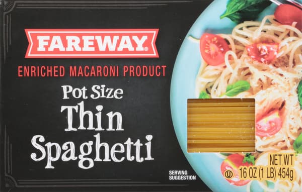 Fareway Pot Ready Thin Spaghetti