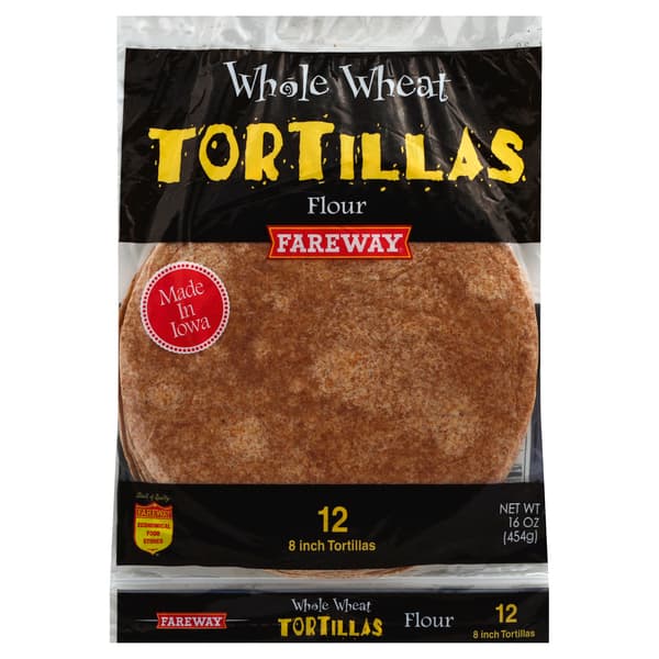Fareway Whole Wheat Tortillas
