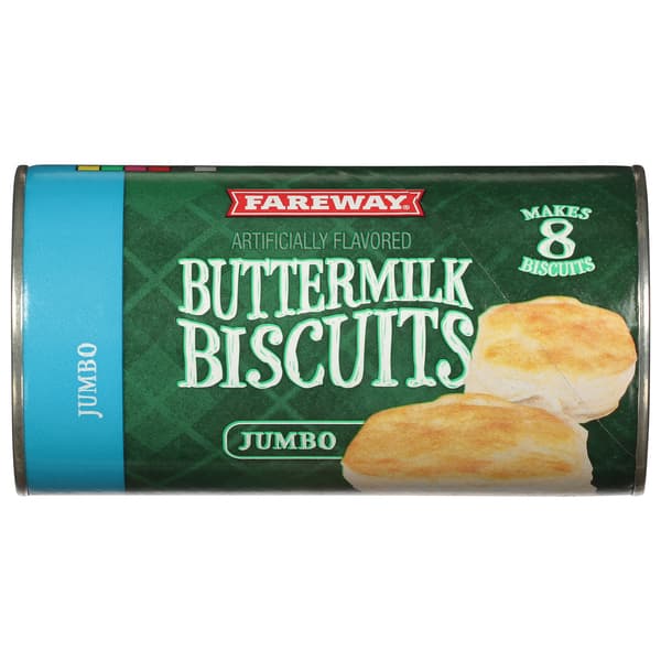 Fareway Ready-To-Bake Jumbo Buttermilk Biscuits