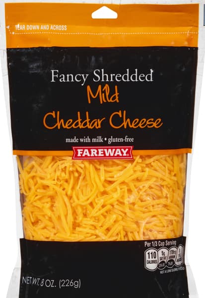 Fareway Fancy Shredded Cheddar