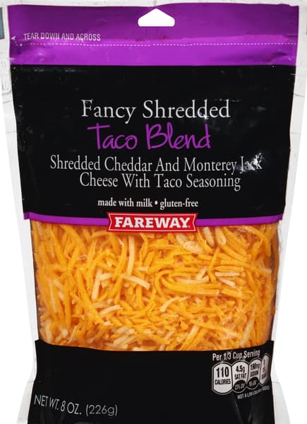 Fareway Shredded Taco Cheese