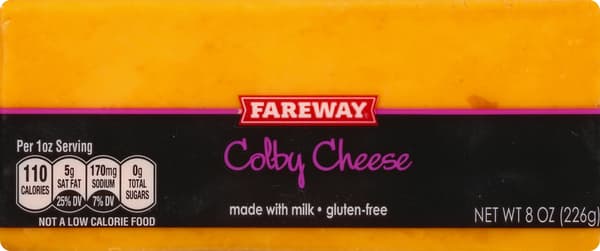 Fareway Chunk Colby Cheese