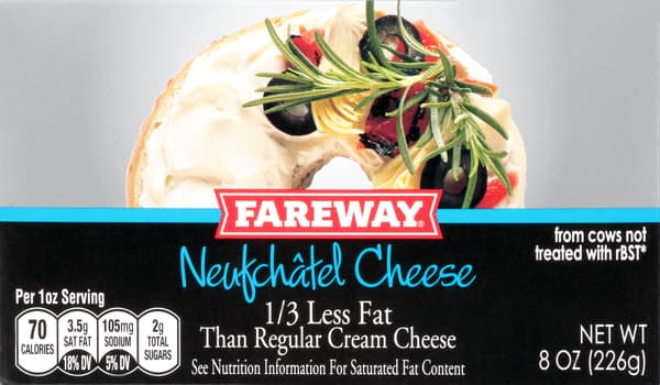 Fareway Light Cream Cheese