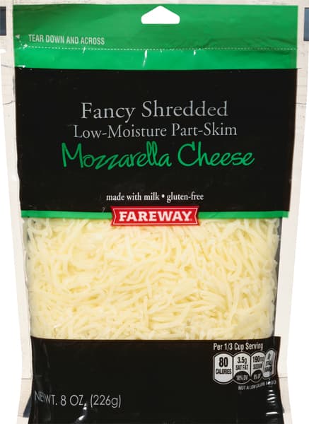 Fareway Fancy Shredded Mozzarella