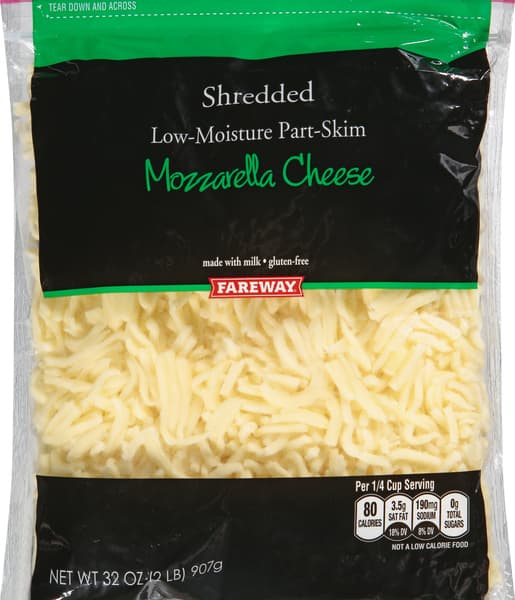 Fareway Shredded Mozzarella