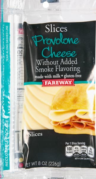 Fareway Slices Provolone Cheese