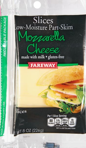 Fareway Slices Mozzarella Cheese