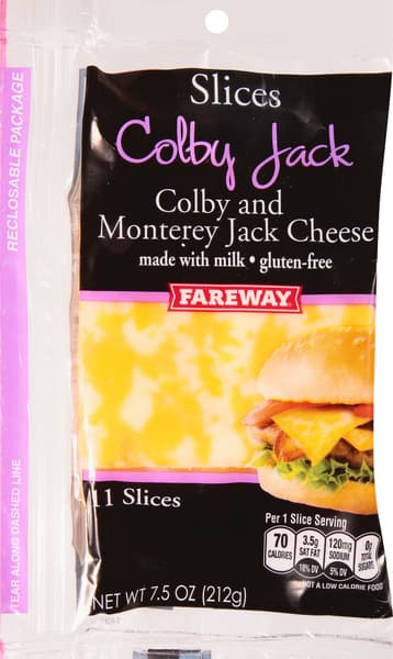 Fareway Slices Colby Jack