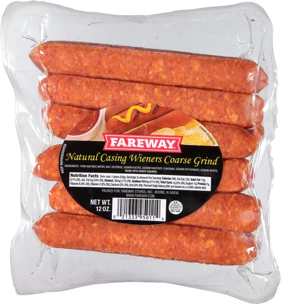 Fareway Natural Casing Weiner