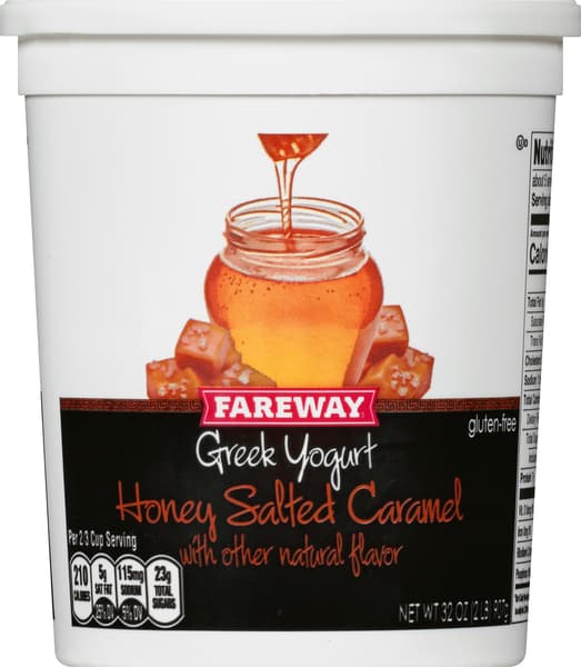 Fareway Honey Salted Caramel Greek Yogurt