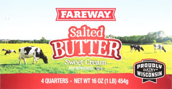 Fareway Salted Butter Quarters