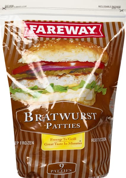 Fareway Bratwurst Patties