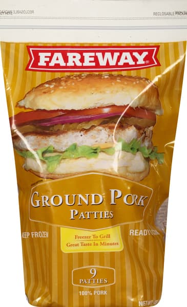 Fareway Ground Pork Patties