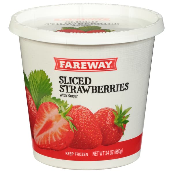 Fareway Sliced Strawberries With Sugar