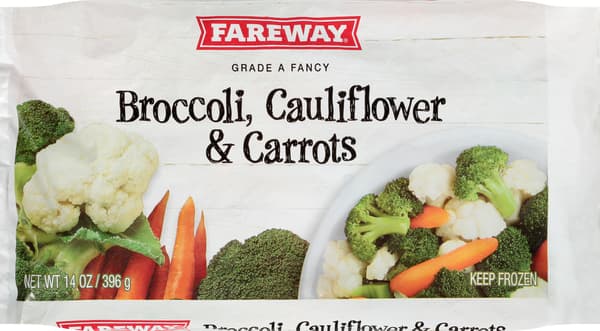 Fareway Broccoli Cauliflower & Carrots
