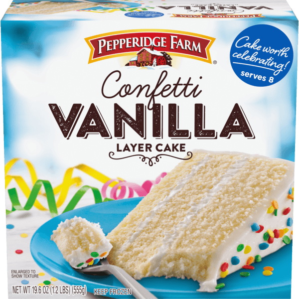 Pepperidge Farm Confetti Vanilla Layer Cake
