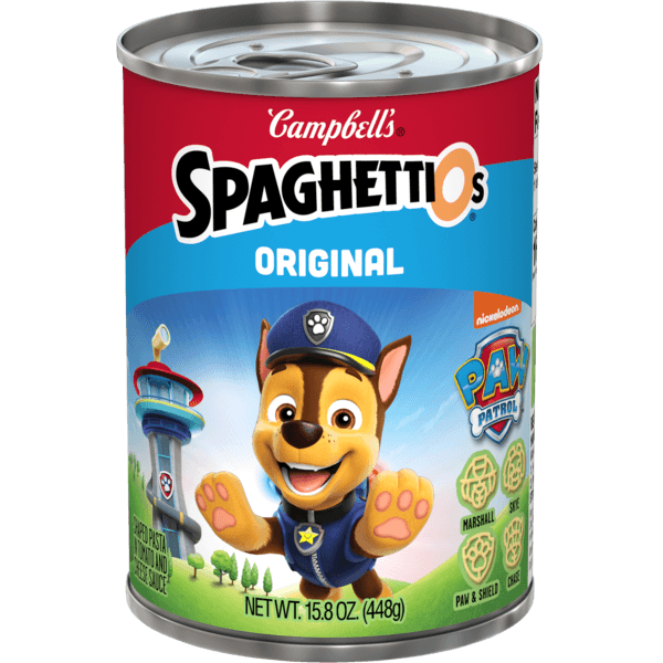 Campbell'S Spaghettios Spiderman Shapes