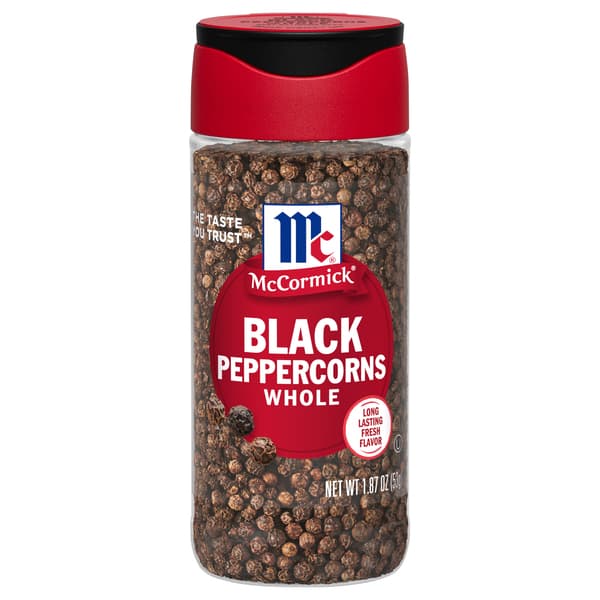 Mccormick Whole Black Peppercorns