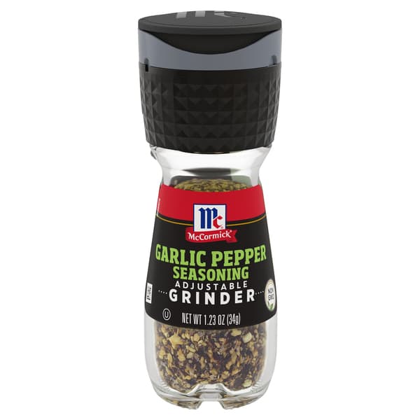 Mccormick Garlic Pepper Seasoning Grinder