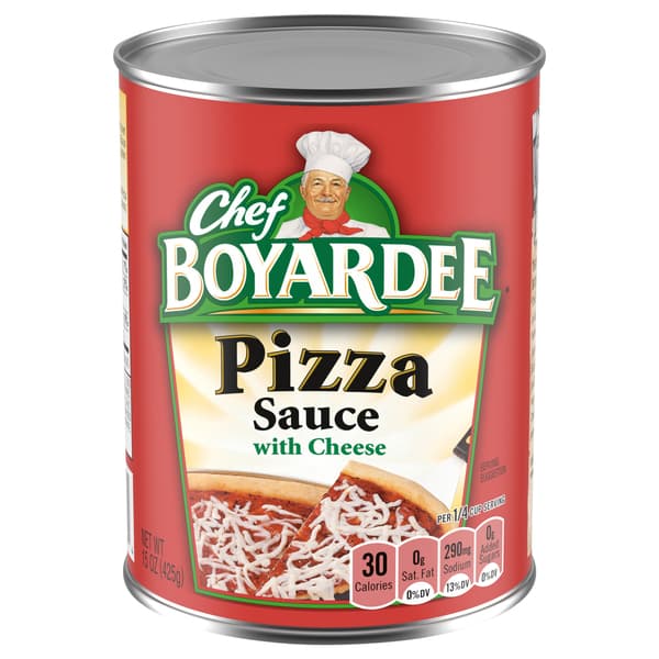 Chef Boyardee Pizza Sauce With Cheese