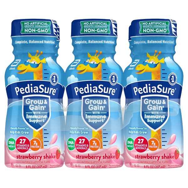 Pediasure Grow & Gain Strawberry Shake