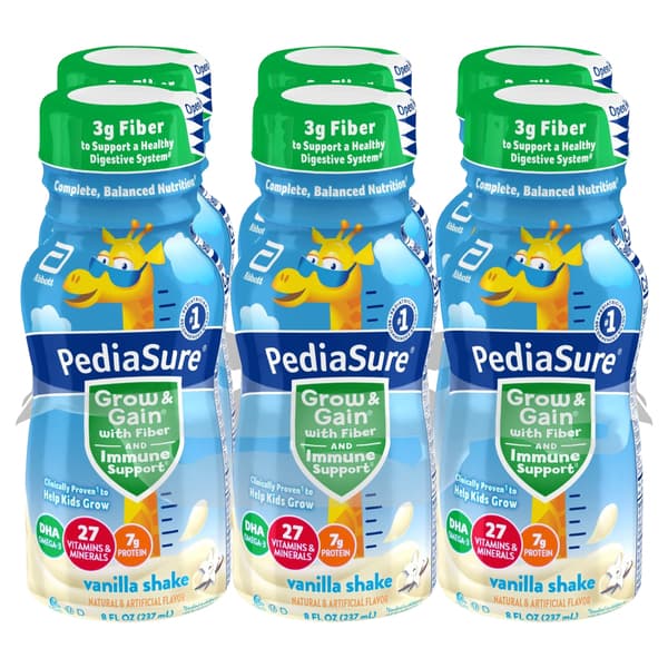 Pediasure Grow & Gain With Fiber Vanilla Shake