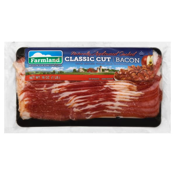 Farmland Applewood Smoked Classic Cut Bacon