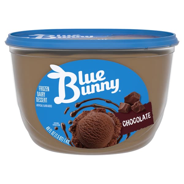 Blue Bunny Core Chocolate