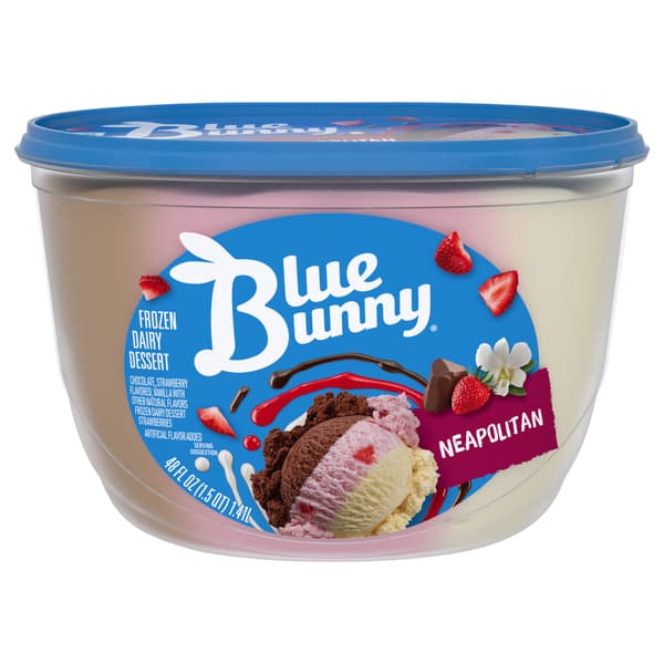 Blue Bunny Core Neapolitan
